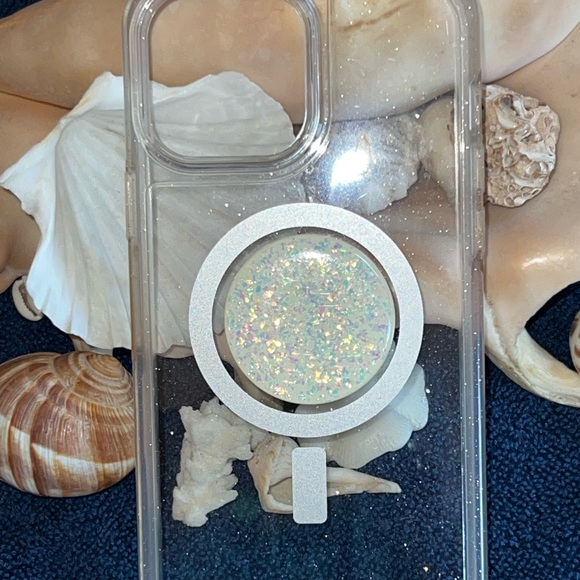 iPhone 13 ProMax phone protector!  Brand new- Clear sparkling Apple phone case! - Picture 4 of 6